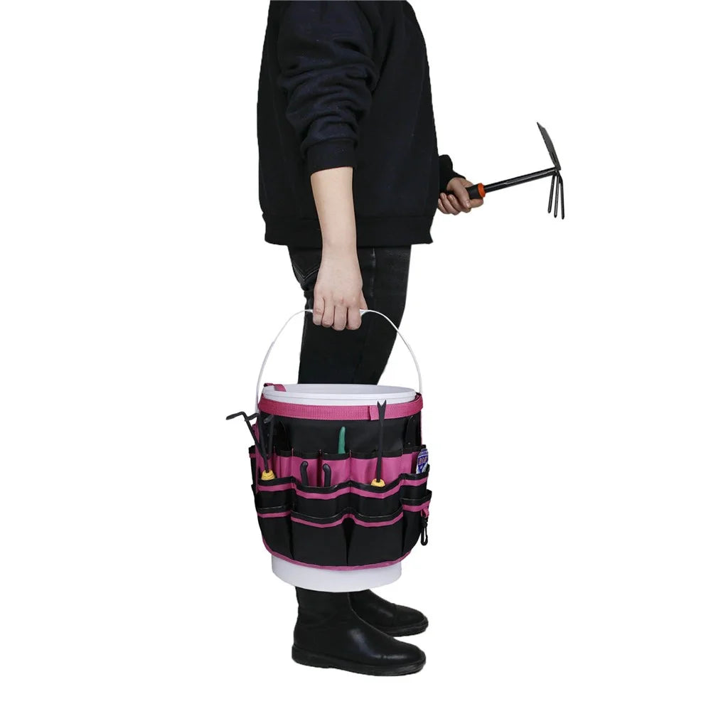 829419 34 Pockets Gardening Tools Bag Oxford Cloth Garden Tool Storage Bag, 43x30.5cm - 5