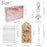 Christmas Gift 100Pcs / Set Decoration Keychain Angel Wing Pendant Key Chain Souvenir Wedding Gift Kit - 7