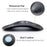 X / O Leg Massage Flat Foot Correction Insoles Arch Support Orthotic Inserts, Black - EU 35-36 - 4