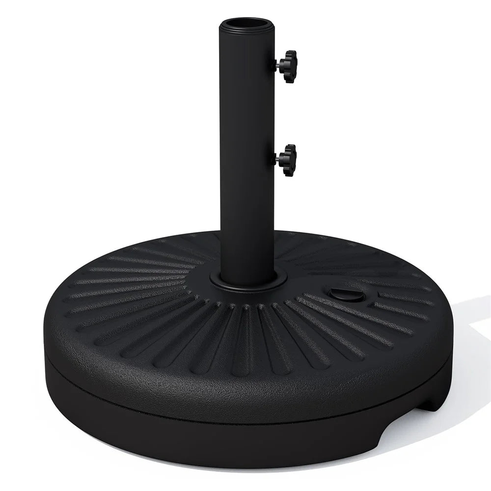 Outdoor Patio Umbrella Base Water Filled Stand Heavy Duty Umbrella Holder - 1