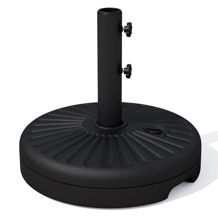 Outdoor Patio Umbrella Base Water Filled Stand Heavy Duty Umbrella Holder - 1