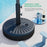 Outdoor Patio Umbrella Base Water Filled Stand Heavy Duty Umbrella Holder - 2