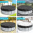 10FT Round Swimming Pool Cover 210D Oxford Cloth Solar Cover for Above Ground Pools - 5