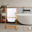 Freestanding Bamboo Towel Drying Rack 3-bar Storage Shelf for Hotel / Bathroom - 3