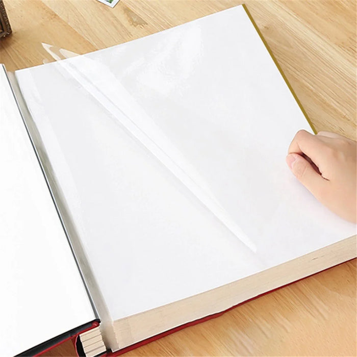 A4 Self-Adhesive Album Commemorative PU Leather Photo Album with 20 Inner Pages - Black - 5