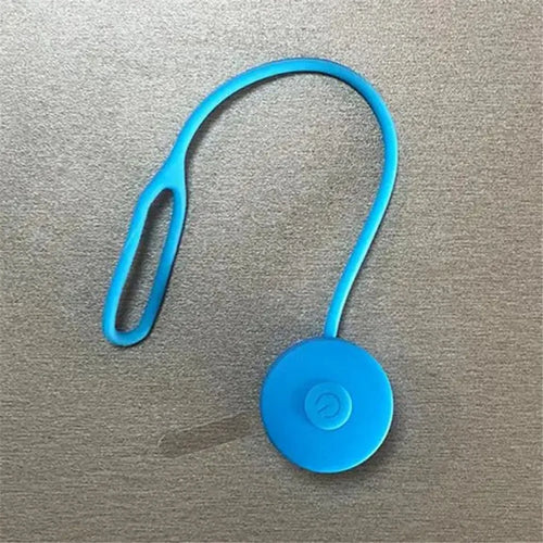 Backpack Hanging Mini Silicone LED Light Reflector Pendant for Night Walking - Blue - 1
