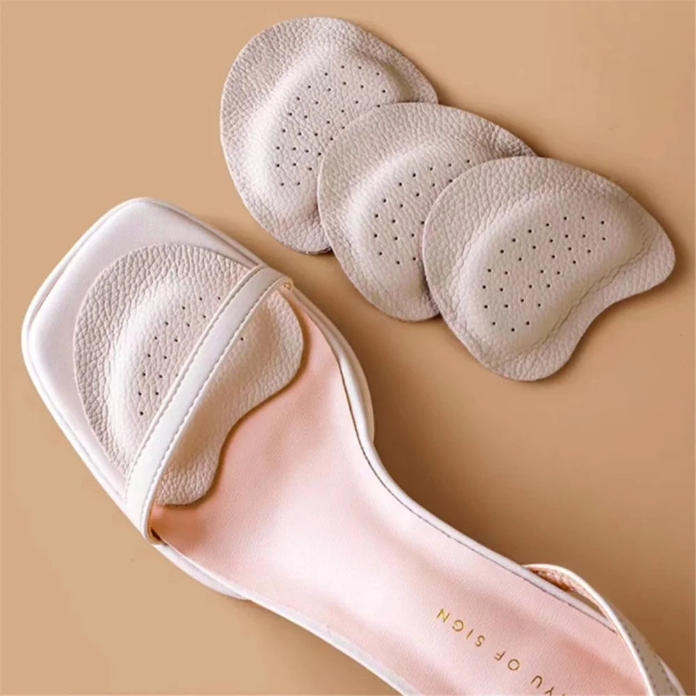 Anti-Slip High Heels Invisible Forefoot Pads Pain Relief Self Adhesive Half Insoles Inserts - 3mm - 2