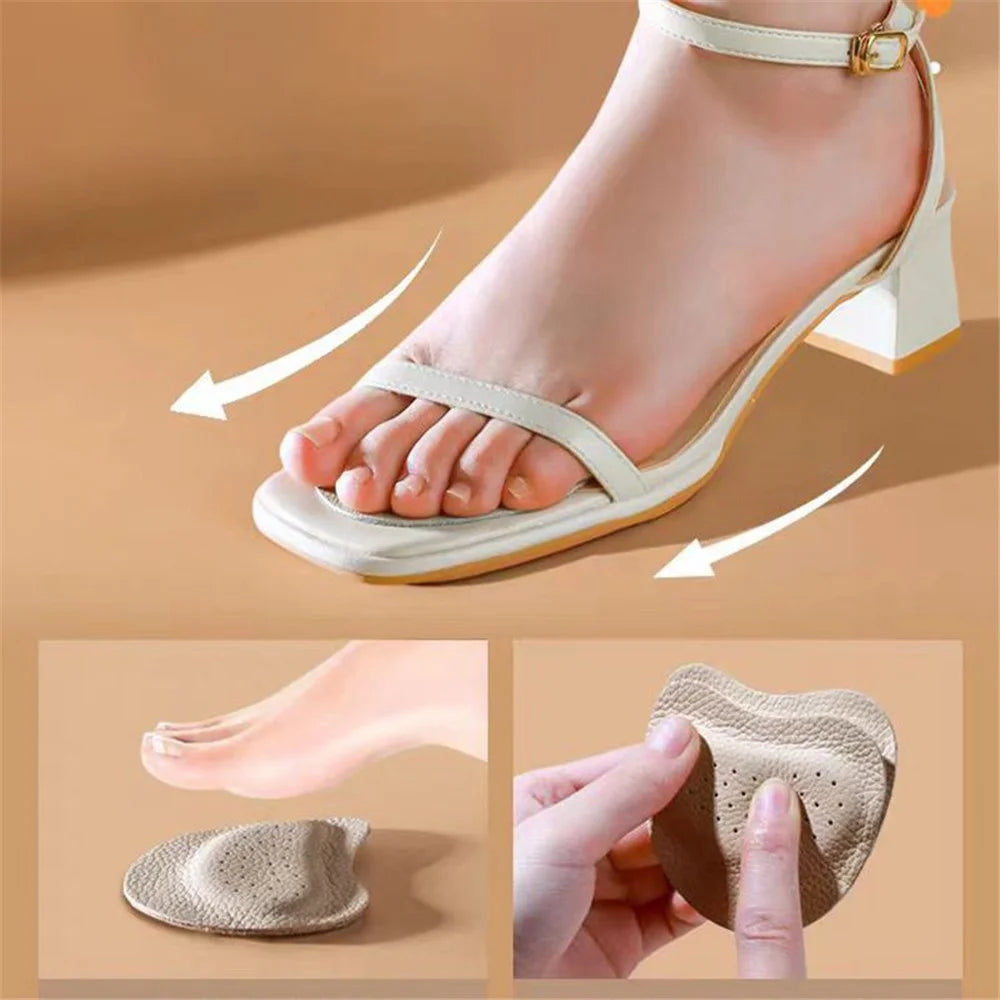Anti-Slip High Heels Invisible Forefoot Pads Pain Relief Self Adhesive Half Insoles Inserts - 3mm - 5