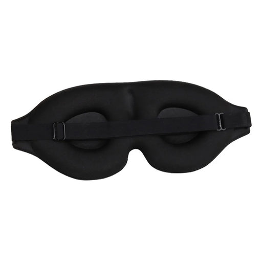 Ergonomic 3D Sleeping Mask Polyester Eye Mask Blindfold with Adjustable Strap - 1
