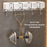 MRBASKET Punch Free Plastic Wall Mounted Mop Holder 4 Slots Broom Organizer with 5 Hooks - Cream Yellow+Silver - 3