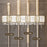 MRBASKET Punch Free Plastic Wall Mounted Mop Holder 4 Slots Broom Organizer with 5 Hooks - Cream Yellow+Silver - 5