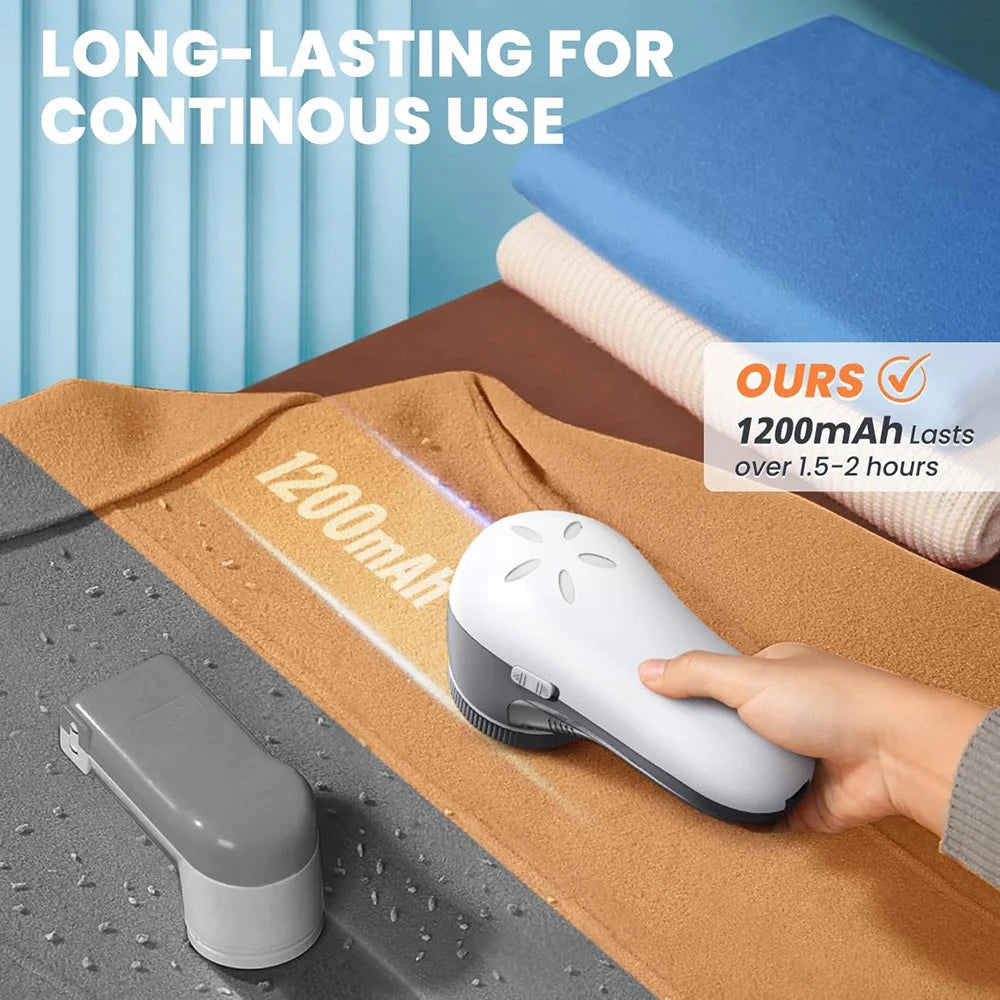6-leaf Blades Fabric Shaver Electric Lint Remover for Clothing / Couch / Furniture - 3