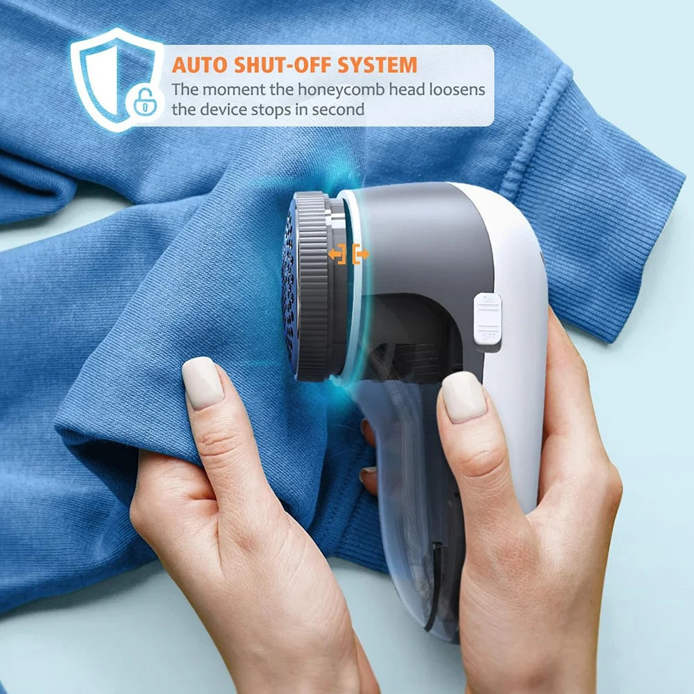 6-leaf Blades Fabric Shaver Electric Lint Remover for Clothing / Couch / Furniture - 7
