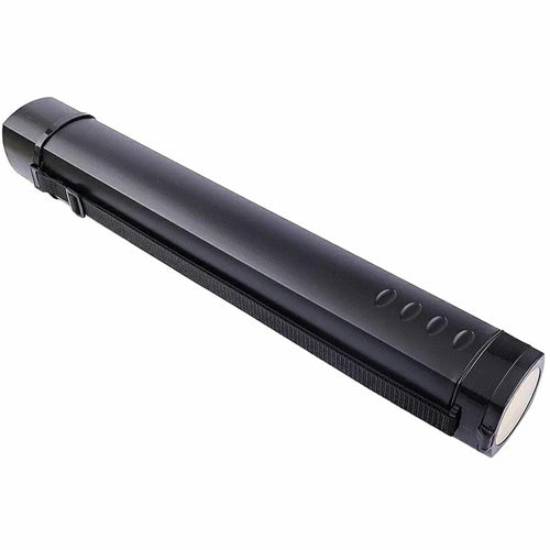 Square Drawing Tube Adjustable Portable Drawing Poster Tube Artist Supplies - Black - 1