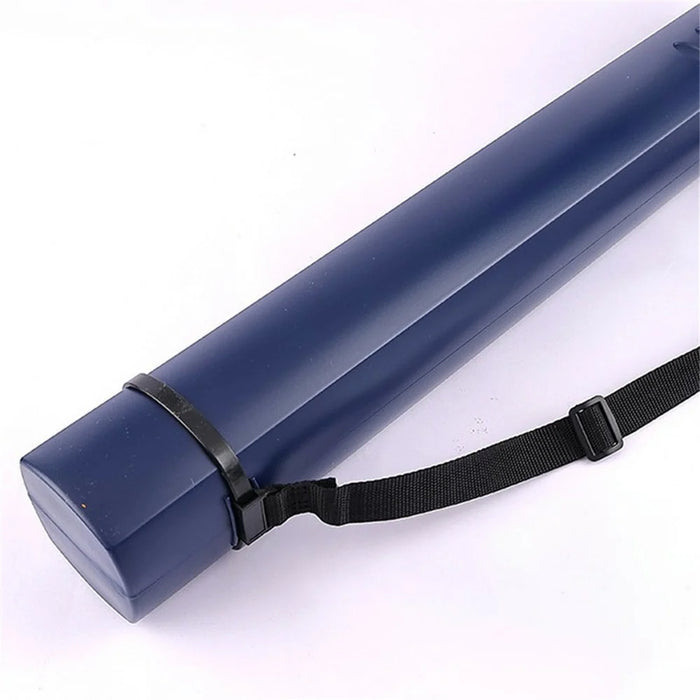 Square Drawing Tube Adjustable Portable Drawing Poster Tube Artist Supplies - Black - 5
