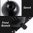 8.5cm Diameter Breeding Case Plant Root Growing Case Plant Rooting Ball Grafting Rooting Box for Garden - Black - 4