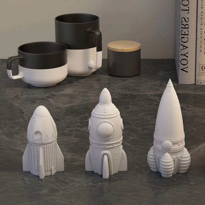 A101C- 8 Space Rabbit Shape DIY Silicone Fondant Mold Cake Decorating Tool (BPA Free, No FDA) - 6
