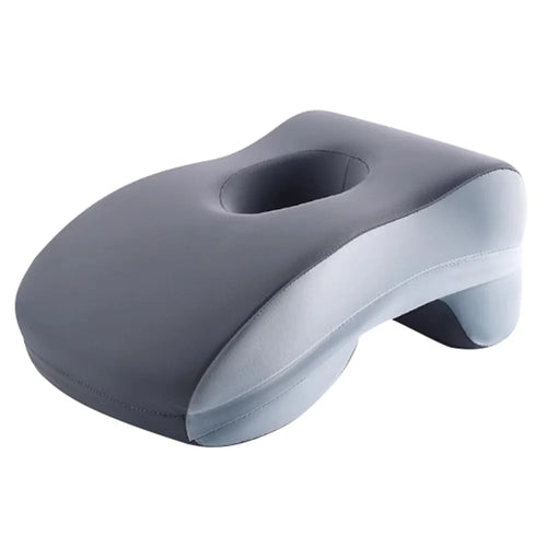 Soft Memory Foam Office Nap Pillow Sleeping Cushion with Breathable Hollow Design - Baby Blue - 1