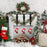 4Pcs Adjustable Christmas Stocking Hangers Non-Slip Iron Hooks for Fireplace / Table - 3