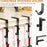 4Pcs Adjustable Christmas Stocking Hangers Non-Slip Iron Hooks for Fireplace / Table - 5
