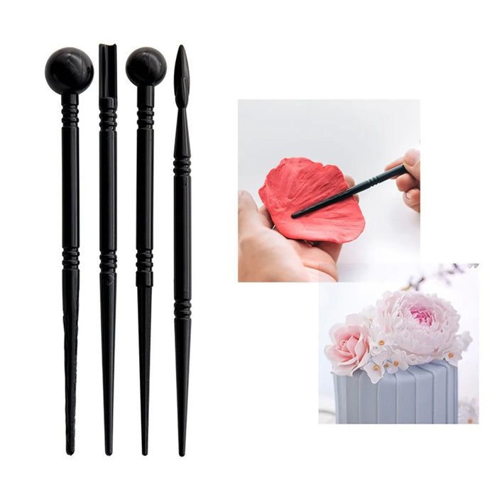 20122518 18PCS Pottery Tools Set Stone Plastic Clay Carving Knives Toys DIY Tools Dotting Pen - 2