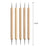 20122518 18PCS Pottery Tools Set Stone Plastic Clay Carving Knives Toys DIY Tools Dotting Pen - 6