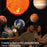 TKQ01 LED Projection Lamp 1 / 2H Timing Rotatable Space Ball Projector Meteor Galaxy Ceiling Night Light - Black - 4
