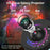TKQ01 LED Projection Lamp 1 / 2H Timing Rotatable Space Ball Projector Meteor Galaxy Ceiling Night Light - Black - 7