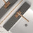 2Pcs / Set 40x10cm Super Absorbent Faucet Splash Guard Mat for Kitchen Sink Long Diatomud Fast Drying Sink Tray - Dark Grey - 1