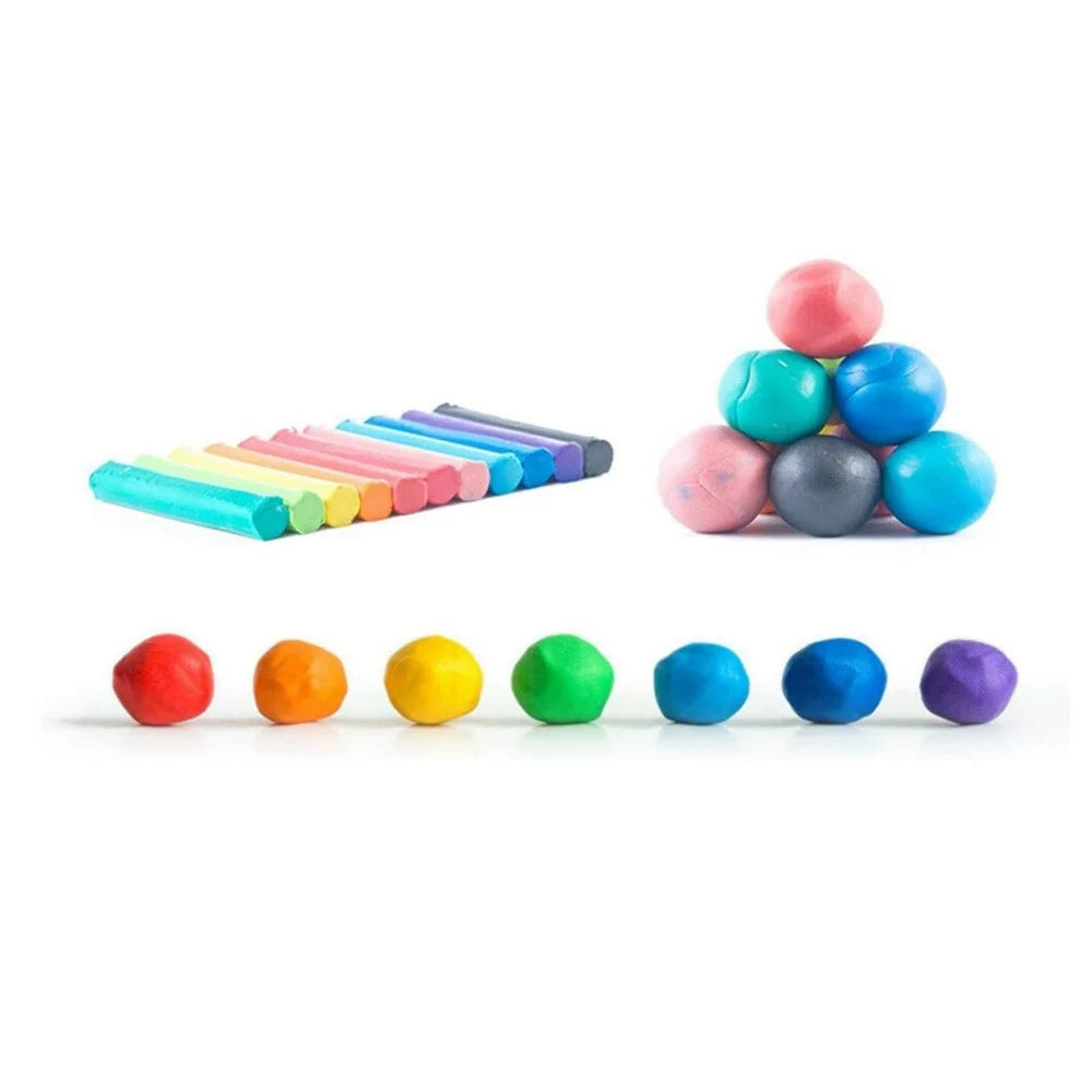22050361 61Pcs Polymer Clay Cutters Plastic Clay Modeling Tools Kit Round Circle Shape Cutters Mold with Acrylic Clay Roller for Shaping, Sculpting, Pottery Ceramic Crafts - 5