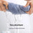 Highly Absorbent Towel Soft Cotton Bath Towel Hand Towel Face Wash Cloth - Blue - 2