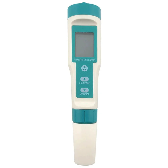 7 in 1PH Meter Water Quality Tester PH / TDS / EC / ORP / S.G / Water Salinity / Temp Pen Tester - No Backlight - 1
