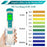 7 in 1PH Meter Water Quality Tester PH / TDS / EC / ORP / S.G / Water Salinity / Temp Pen Tester - No Backlight - 7