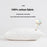 48x74cm Throw Pillow Insert Pure Cotton Cover Medium Pillow Polyester Stuffer Cushion 900g - 3