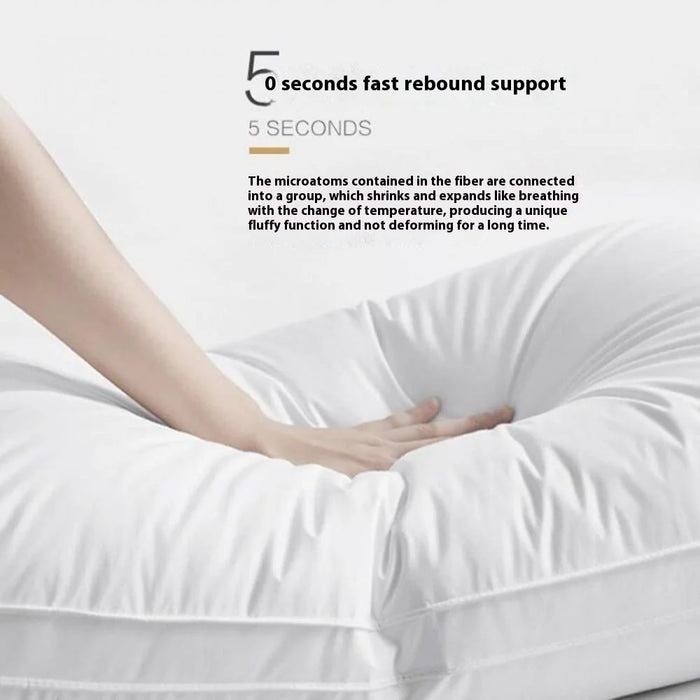 48x74cm Throw Pillow Insert Pure Cotton Cover Medium Pillow Polyester Stuffer Cushion 900g - 4