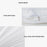 48x74cm Throw Pillow Insert Pure Cotton Cover Medium Pillow Polyester Stuffer Cushion 900g - 6