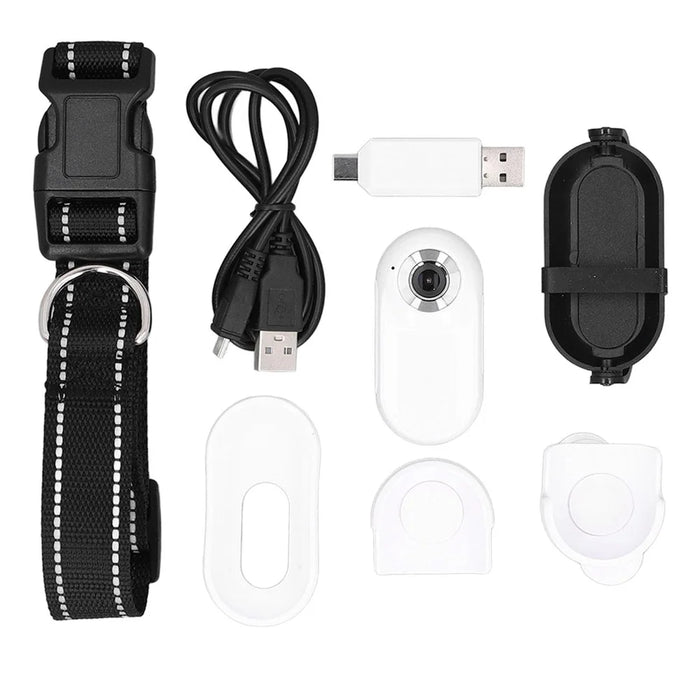 Cat Dog Camera Collar with Camera Video Record Wireless Mini Sport Body Camera - 4