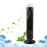 Tower Fan Desktop Rechargeable Bladeless Fan USB Mini Portable Night Light Handheld Cooling Fan - Black - 7