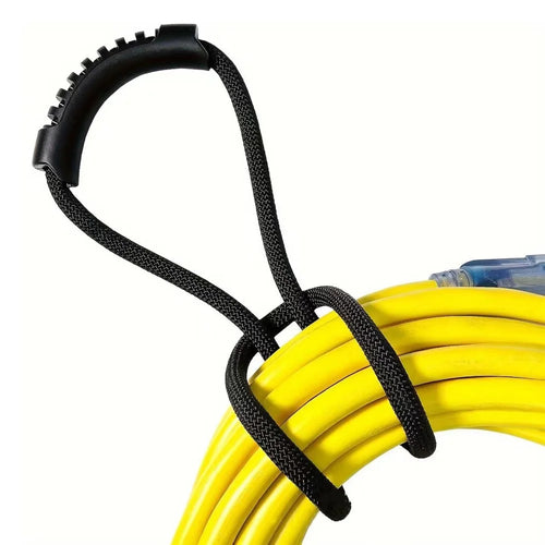 Wire Cable Water Pipe Storage Portable Binding Strap Hose Hanging Storage Nylon Strap with Handle - 1