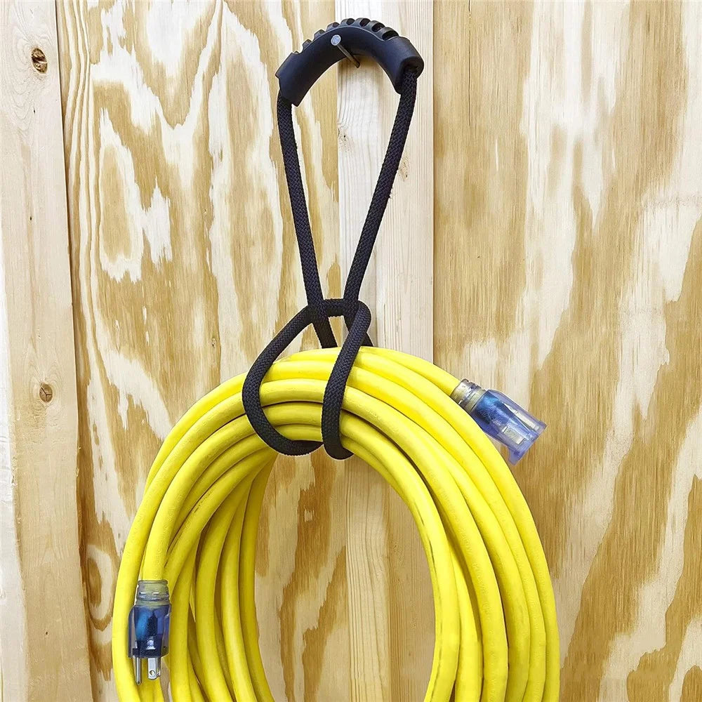 Wire Cable Water Pipe Storage Portable Binding Strap Hose Hanging Storage Nylon Strap with Handle - 7