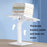 Upgraded Children Reading Book Holder Stand Telescopic Adjustable Angle Desktop Floor ABS Reading Rack - Blue - 3