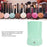 Electric Makeup Brush Cleaner Automatic Cosmetics Brushes Sponges Washing Machine, USB Cable Powered - Green - 2