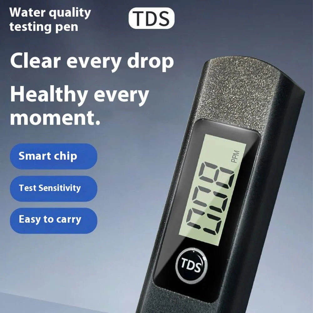 Portable LCD Digital TDS Water Quality Tester Water Testing Pen Measuring Tool - 2