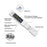 3-in-1 Digital LCD TDS EC Meter Pen Water Quality Detector Temperature Tester - White - 5