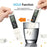 3-in-1 Digital LCD TDS EC Meter Pen Water Quality Detector Temperature Tester - White - 7