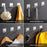 4Pcs Wall Mount Hook 304 Stainless Steel Hanging Hooks for Kitchen Bathroom Bedroom - Silver - 3
