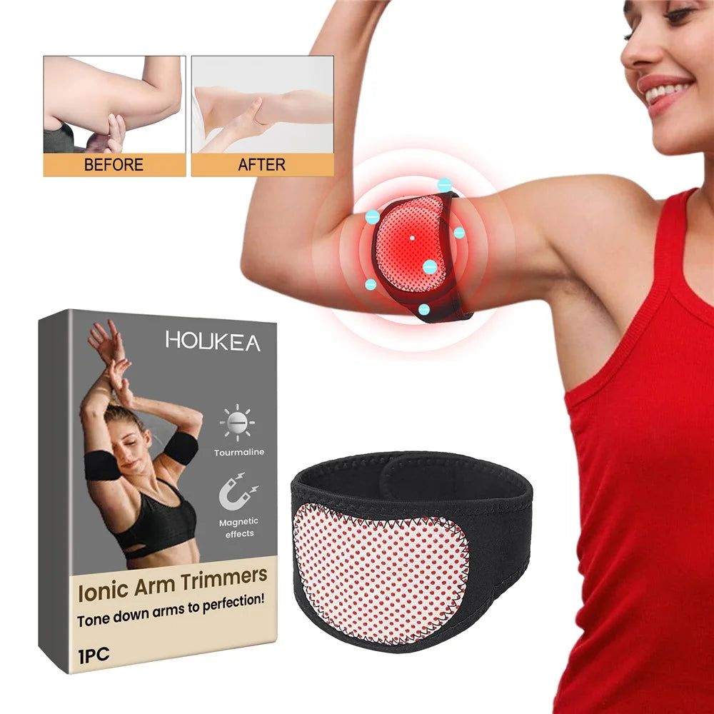 HOUKEA HKB05-A004-1-GY1 Ion Arm Trimmer Fitness Sports Weightlifting Arm Shaping Slimming Band - 2