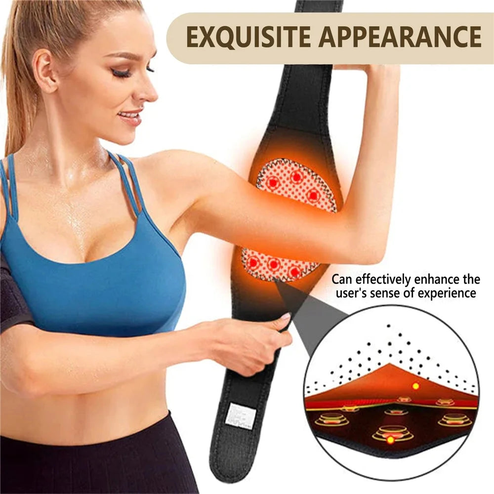 HOUKEA HKB05-A004-1-GY1 Ion Arm Trimmer Fitness Sports Weightlifting Arm Shaping Slimming Band - 3