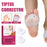 HOUKEA HKB05-A005-1-RD1 1 Pair Silicone Toe Corrector Toe Separator Hallux Valgus Correction Toe Cover - 2