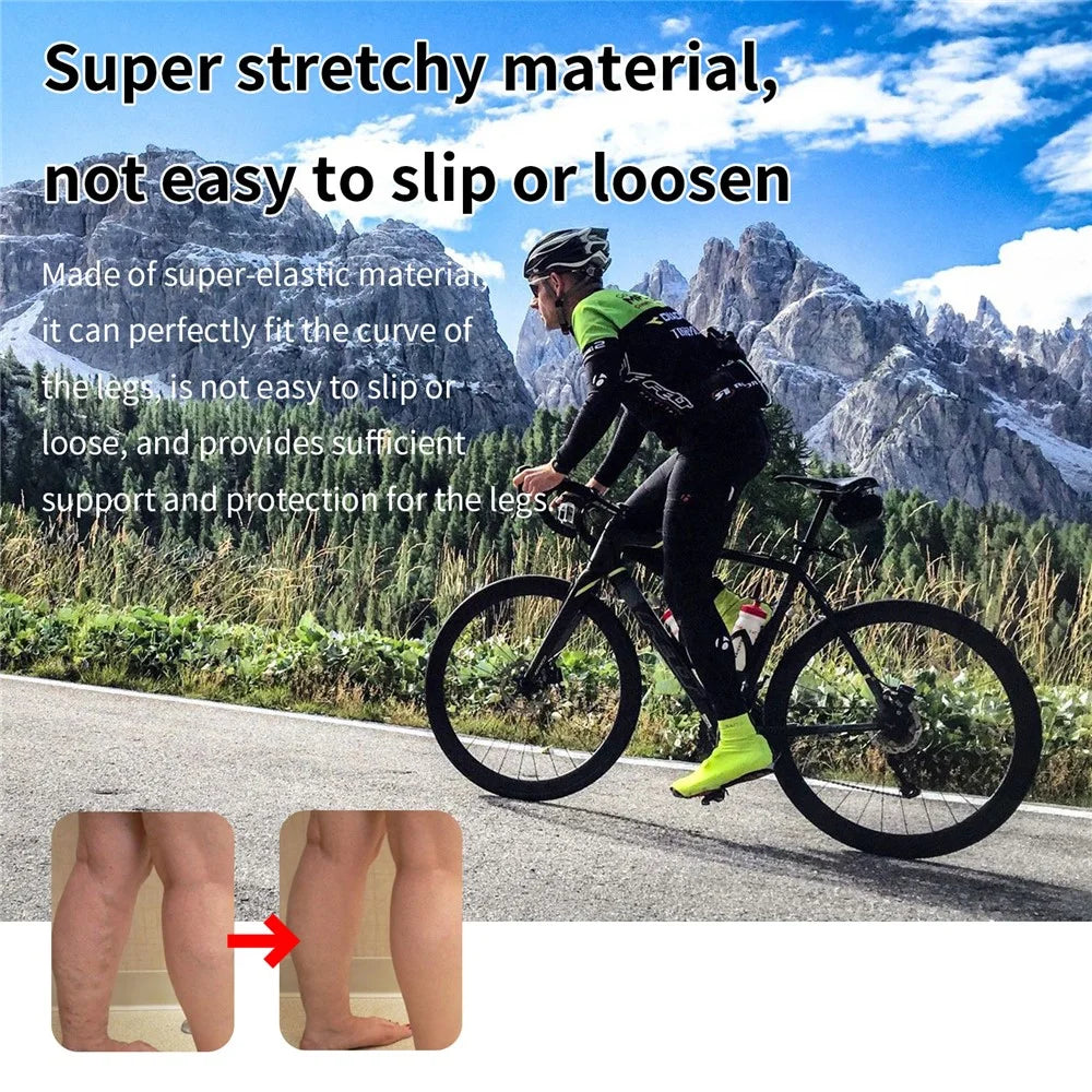 HOUKEA HKB05-A017-1-WH1 1 Pair Super Elastic Breathable Socks Relieve Leg Swelling Varicose Veins Care Socks - 4
